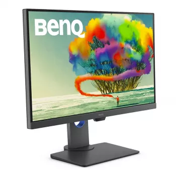 Monitor BenQ DesignVue PD2705Q IPS de 27 pulgadas (68,6 cm), 2560 x 1440 QHD, 5 ms, HDMI, DisplayPort, USB-C, gris oscuro