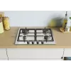 Candy Idea CHG6BR4WX Placa de gas integrable de acero inoxidable 60 cm 4 zonas
