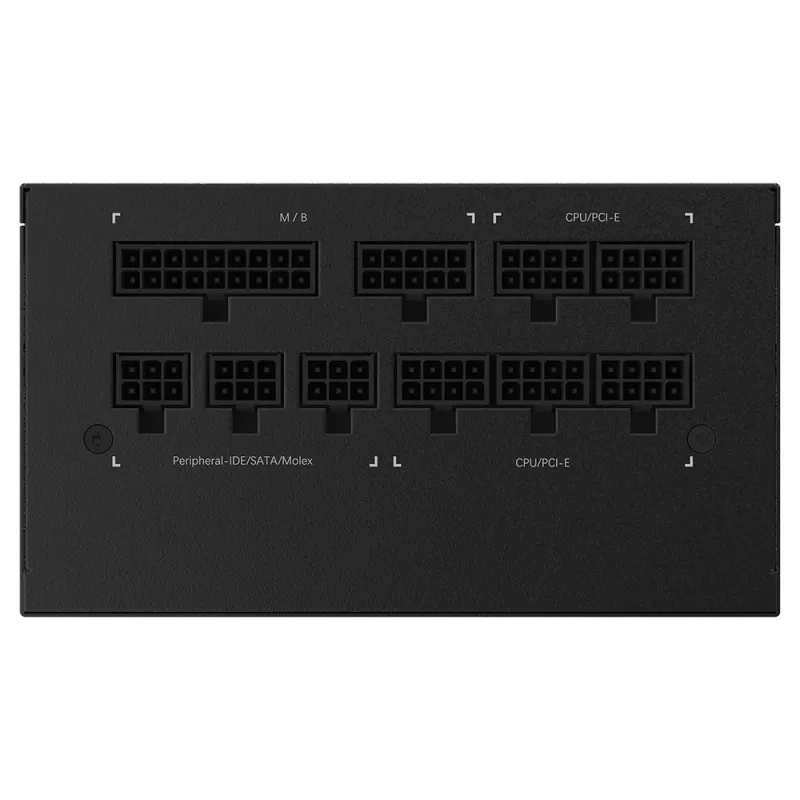 Fuente de alimentación Gigabyte P750GM 750 vatios Eficiencia 80 PLUS GOLD, PFC Activo, MTBF 100000 horas