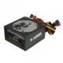 Fuente de alimentación IBOX iBox Aurora 600 W 20+4 Pin ATX, ventilador de 140 mm, carcasa metálica, negra