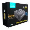 Fuente de alimentación IBOX iBox Aurora 600 W 20+4 Pin ATX, ventilador de 140 mm, carcasa metálica, negra
