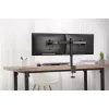 Soporte de monitor universal con abrazadera DIGITUS 17-32in 2x 8kg (máx.) Negro