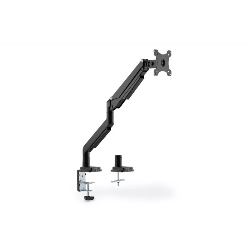 Soporte de monitor universal con abrazadera y muelle de gas DIGITUS 17-32in 9kg