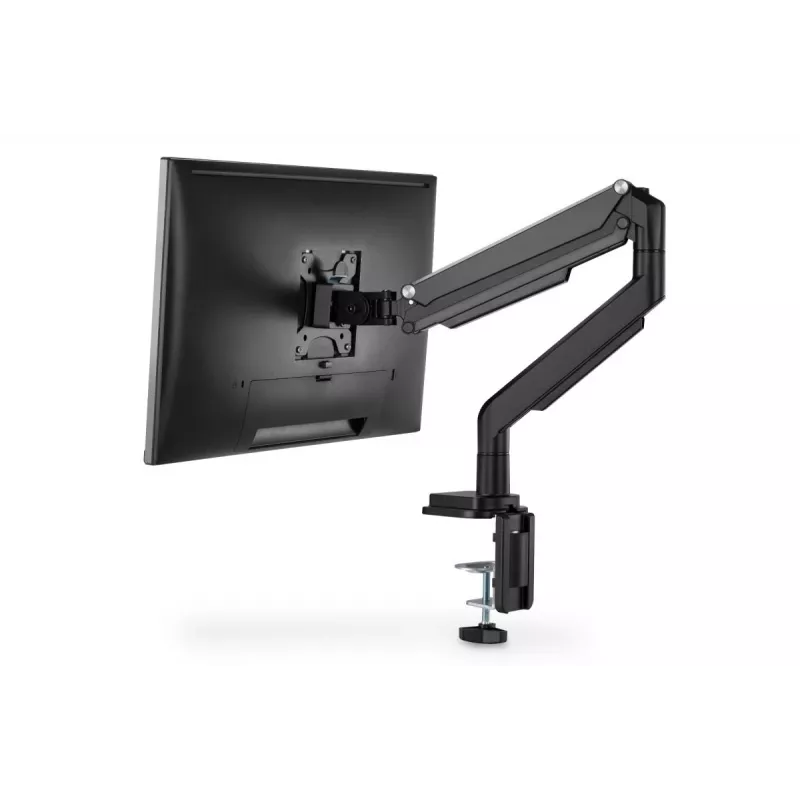 Soporte de monitor universal con abrazadera y muelle de gas DIGITUS 17-32in 9kg