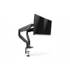 Soporte doble de monitor universal con abrazadera y muelle de gas DIGITUS 17-32in 2x 9kg