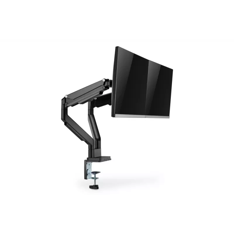 Soporte doble de monitor universal con abrazadera y muelle de gas DIGITUS 17-32in 2x 9kg