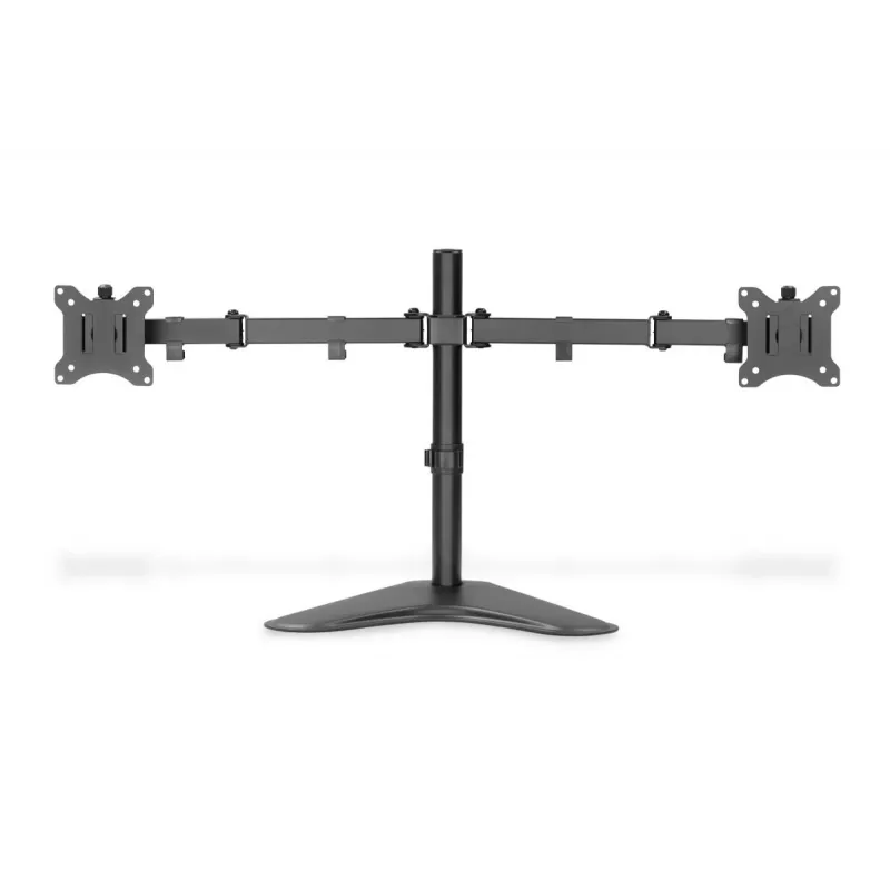 Soporte doble de monitor universal DIGITUS 17–32 pulgadas 2x 8 kg (máx.) Negro