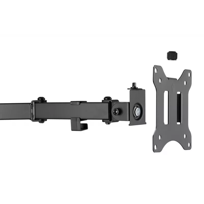 Soporte doble de monitor universal DIGITUS 17–32 pulgadas 2x 8 kg (máx.) Negro