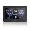 Estación meteorológica con batería Hama Premium Black 00186380