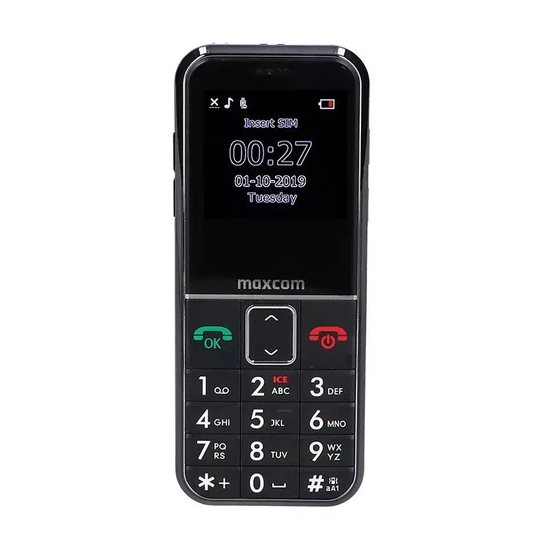 Teléfono móvil MaxCom MM730 2,2 pulgadas negro