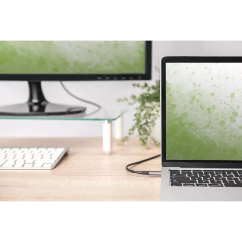 DIGITUS cable adaptador de USB-C a HDMI, 4K/30 Hz, 1,8 m, negro