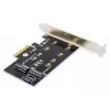 Tarjeta de expansión PCI-Express para SSD M.2 NGFF/NVMe DIGITUS compatible con B-, M- y B+M-Key, tamaños 80, 60, 42 y 30 mm