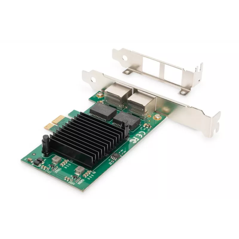 Tarjeta Ethernet PCI Express Digitus DN-10132 2 puertos