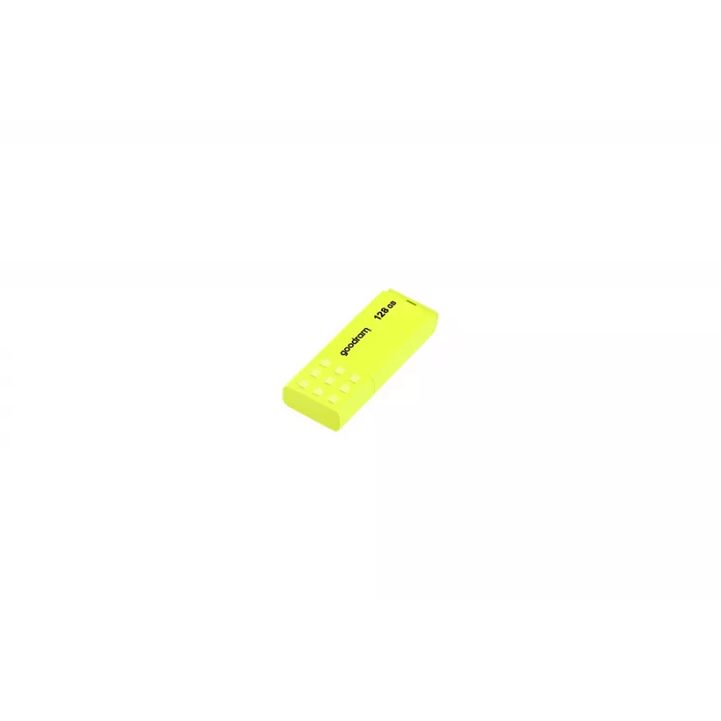 Goodram UME2 UME2-1280Y0R11 memoria USB 128 GB, USB 2.0 Tipo A, 20 MB/s, con tapa, amarillo