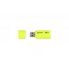 Goodram UME2 UME2-1280Y0R11 memoria USB 128 GB, USB 2.0 Tipo A, 20 MB/s, con tapa, amarillo