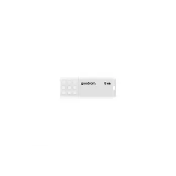 Memoria USB GOODRAM UME2 8 GB USB 2.0 Type-A, blanca, 20 MB/s lectura, 5 MB/s escritura