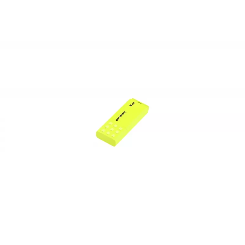 Memoria USB GOODRAM UME2 8 GB USB 2.0 Type-A, amarilla, diseño con tapa