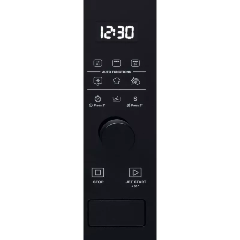 Microondas con grill integrable WHIRLPOOL WMF201G, 800 W, 20 L, acero inoxidable/negro
