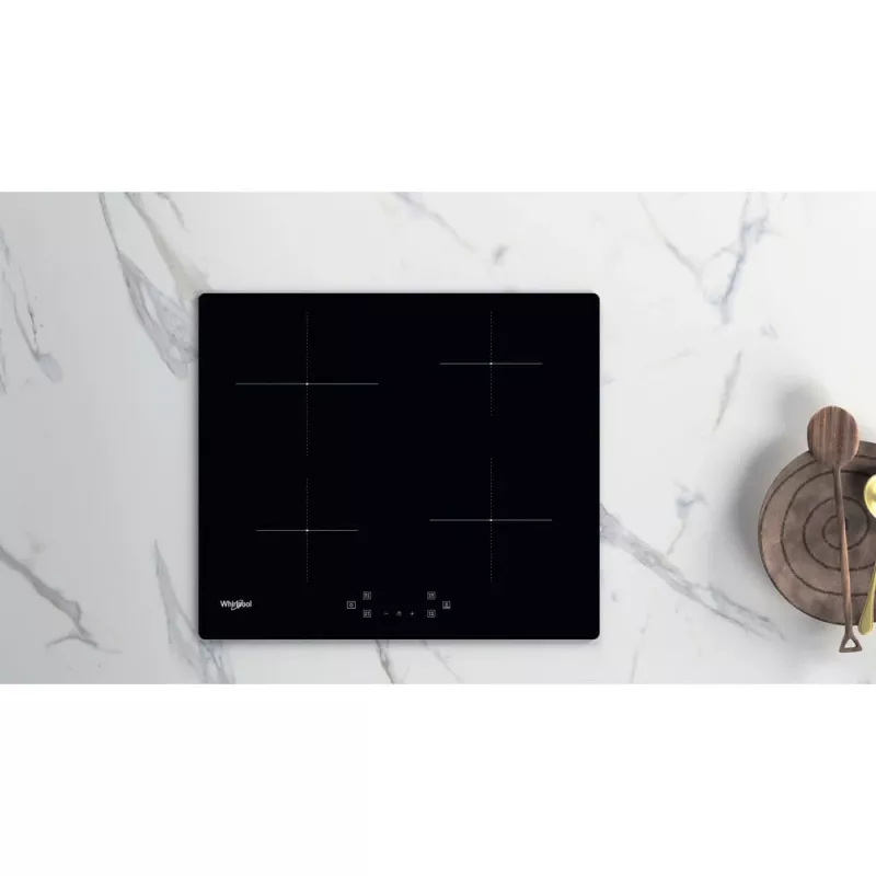 Whirlpool WS Q4860 NE Negro Integrable 60 cm Placa de inducción 4 zona(s) de cocción