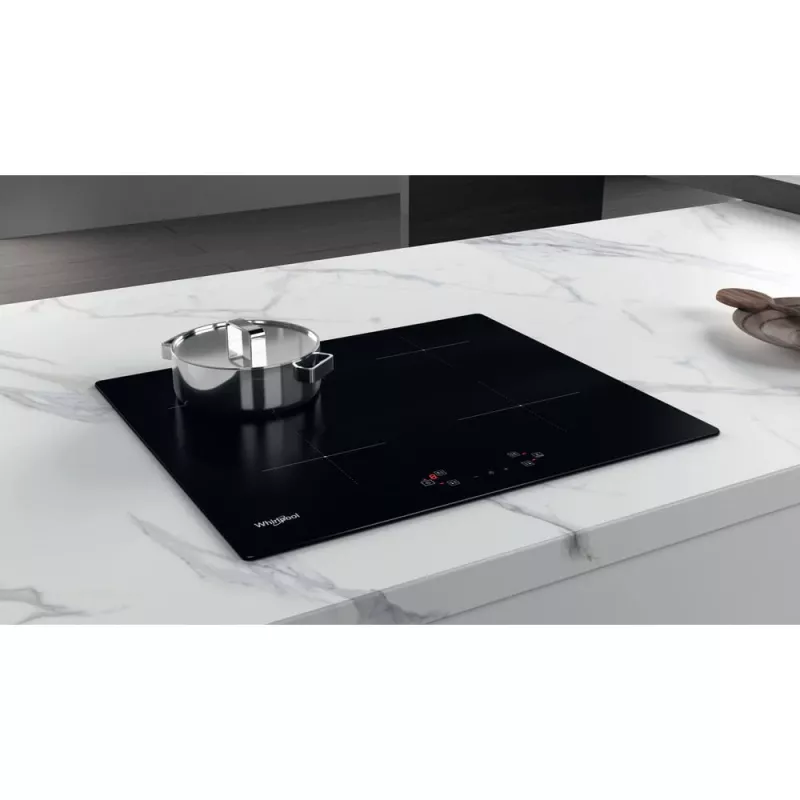 Whirlpool WS Q4860 NE Negro Integrable 60 cm Placa de inducción 4 zona(s) de cocción