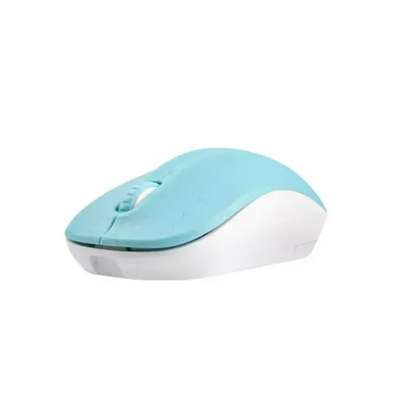 Ratón NATEC Toucan Wireless 1600dpi Óptico Blanco Azul