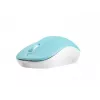 Ratón NATEC Toucan Wireless 1600dpi Óptico Blanco Azul
