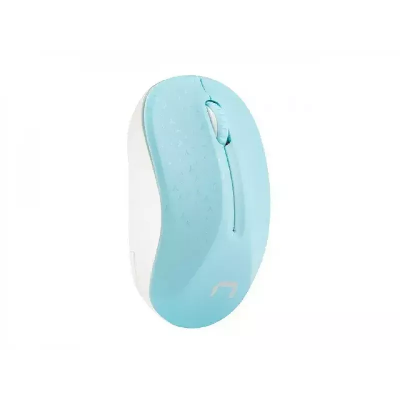 Ratón NATEC Toucan Wireless 1600dpi Óptico Blanco Azul