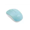 Ratón NATEC Toucan Wireless 1600dpi Óptico Blanco Azul