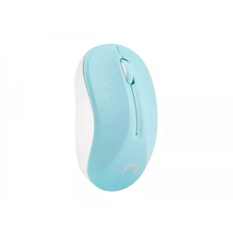 Ratón NATEC Toucan Wireless 1600dpi Óptico Blanco Azul
