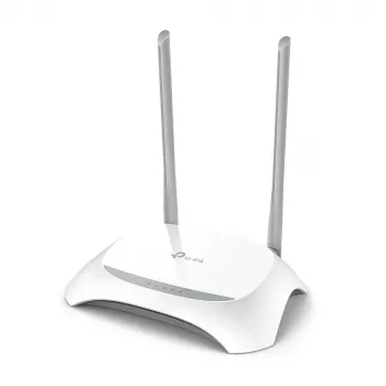Router WLAN TP-Link TL-WR850N Fast Ethernet Banda única (2,4 GHz) Gris, Blanco
