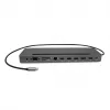 Estación de acoplamiento ergonómica de metal USB-C 4K 3x Display i-tec + Power Delivery 85 W