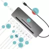 Estación de acoplamiento ergonómica de metal USB-C 4K 3x Display i-tec + Power Delivery 85 W