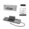 Estación de acoplamiento ergonómica de metal USB-C 4K 3x Display i-tec + Power Delivery 85 W