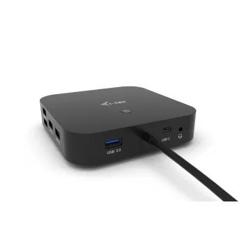 Estación de acoplamiento USB-C doble pantalla i-tec con Power Delivery 100 W