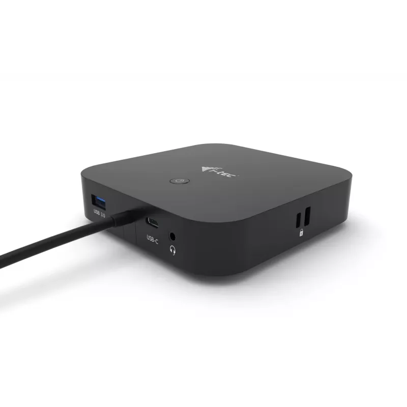 Estación de acoplamiento USB-C doble pantalla i-tec con Power Delivery 100 W