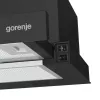 Campana extractora Gorenje TH60E3B de instalación inferior (extraíble) negra 350 m³/h