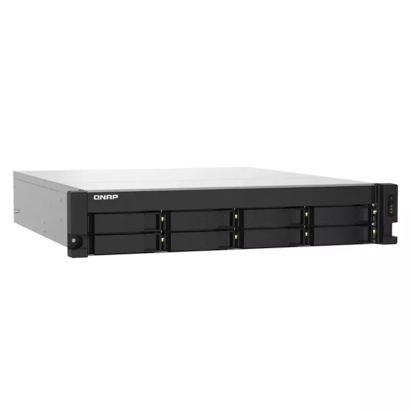 QNAP TS-832PXU-RP NAS Rack (2U) Annapurna Labs AL324 4 GB DDR4 0 TB QNAP Turbo System negro