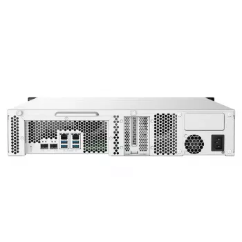 QNAP TS-832PXU NAS Rack (2U) Annapurna Labs AL324 4 GB DDR4 0 TB QNAP Turbo System aluminio, negro