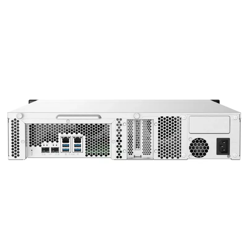QNAP TS-832PXU NAS Rack (2U) Annapurna Labs AL324 4 GB DDR4 0 TB QNAP Turbo System aluminio, negro