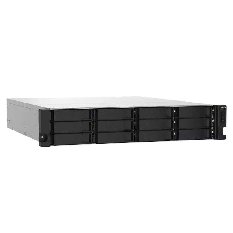 QNAP TS-1232PXU-RP NAS Rack (2U) Annapurna Labs AL324 4 GB DDR4 0 TB QNAP QTS negro