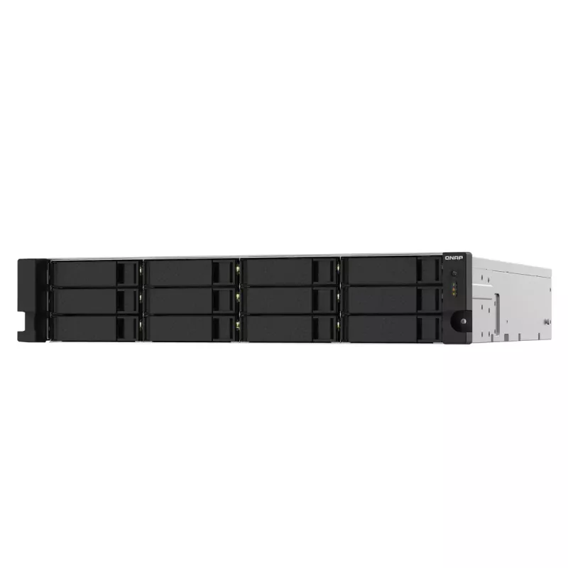 QNAP TS-1232PXU-RP NAS Rack (2U) Annapurna Labs AL324 4 GB DDR4 0 TB QNAP QTS negro