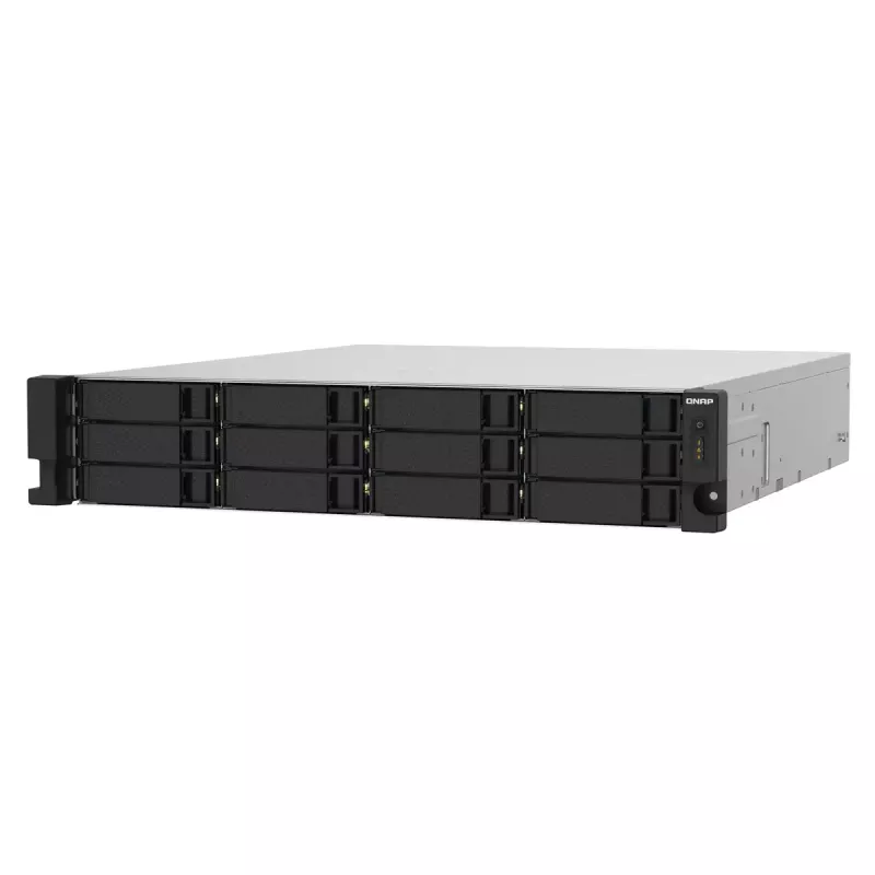 QNAP TS-1232PXU-RP NAS Rack (2U) Annapurna Labs AL324 4 GB DDR4 0 TB QNAP QTS negro