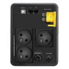 APC Back-UPS BX750MI-FR SAI line-interactive 750 VA 410 W, AVR, 230 V, 3 tomas francesas, USB, negro