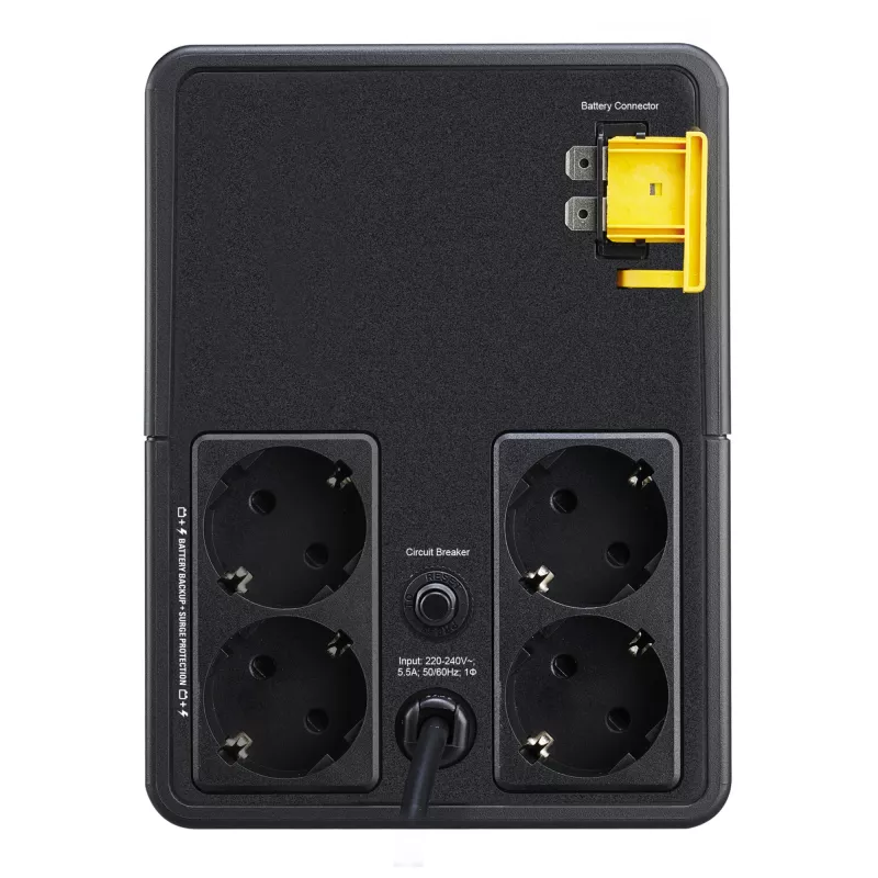 APC Easy UPS SAI (sistema de alimentación ininterrumpida) Line-Interactive 1,2 kVA 650 W 4 salidas AC