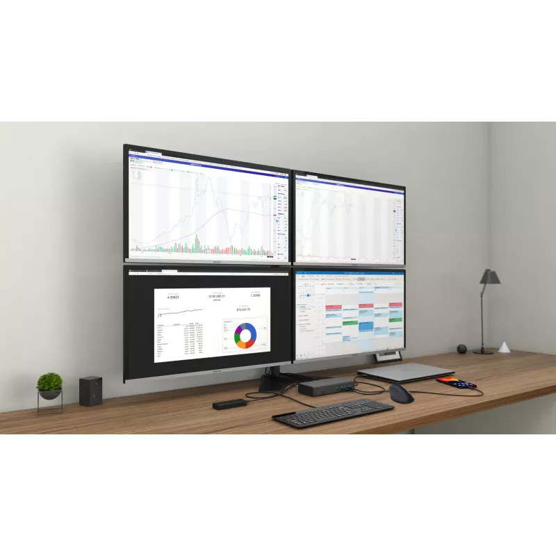 Docking Station i-tec USB-C Quattro Display Docking Station con Power Delivery 85 W