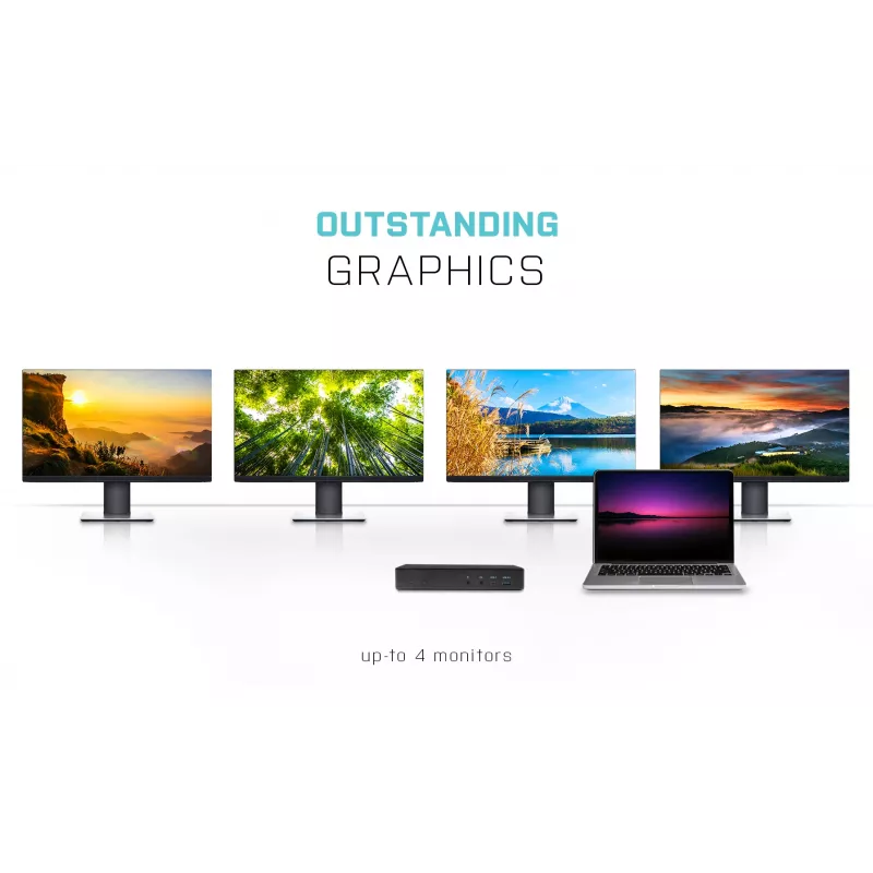 Docking Station i-tec USB-C Quattro Display Docking Station con Power Delivery 85 W