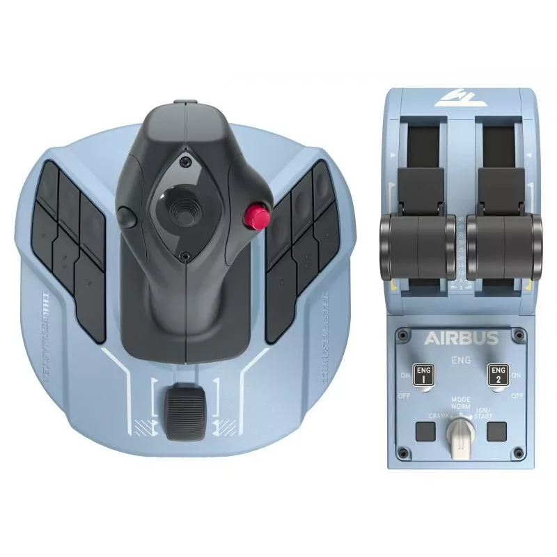 Thrustmaster Airbus Edition Negro, Azul USB Joystick Analógico / Digital PC