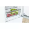 Combinación frigorífico-congelador integrable Bosch Serie 6 KIS86AFE0, 266 L total, 192 L frigorífico, 74 L congelador abajo, control táctil, puerta reversible