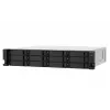 QNAP TS-1273AU-RP-8G Servidor NAS/Storage Rack (2U) Ryzen Embedded V1500B 8 GB DDR4 0 TB QNAP QTS Aluminio, Negro