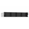 QNAP TS-1273AU-RP-8G Servidor NAS/Storage Rack (2U) Ryzen Embedded V1500B 8 GB DDR4 0 TB QNAP QTS Aluminio, Negro